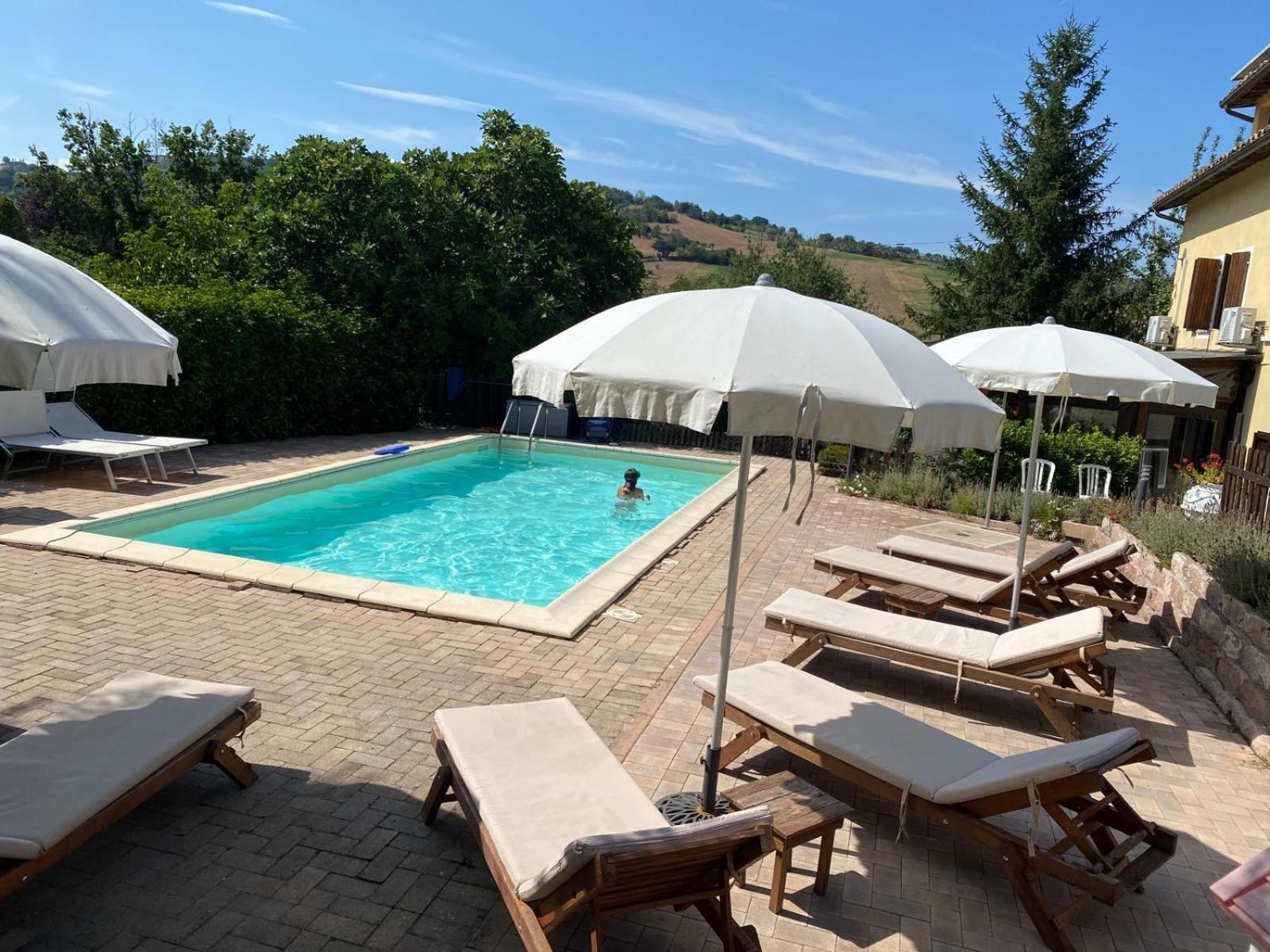 Country House Villa Sabrina San Ginesio Eksteriør bilde